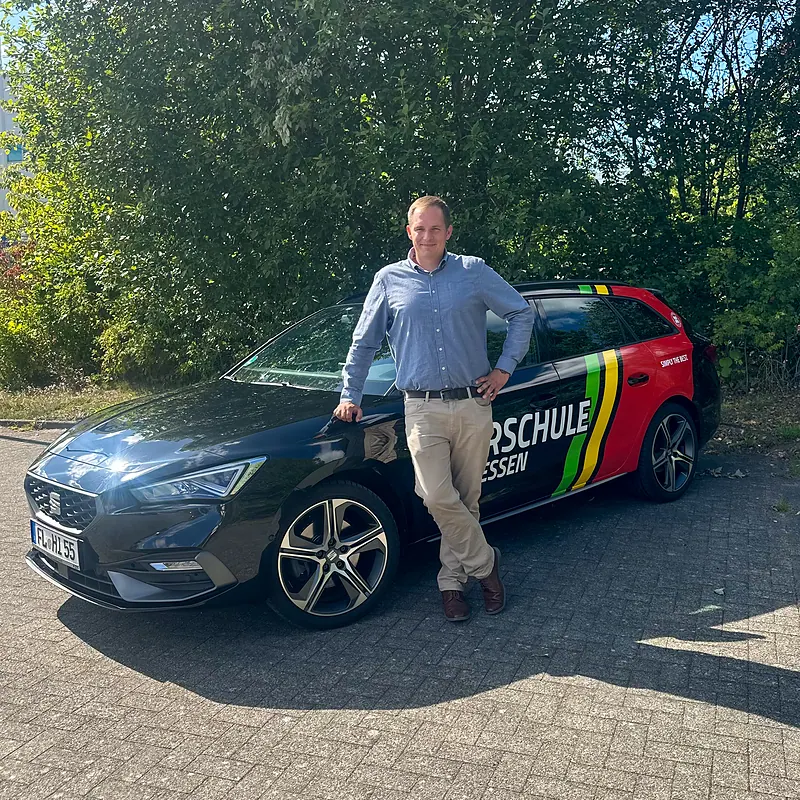 Fahrlehrer Nico von der Fahrschule Ingo Jessen in Flensburg